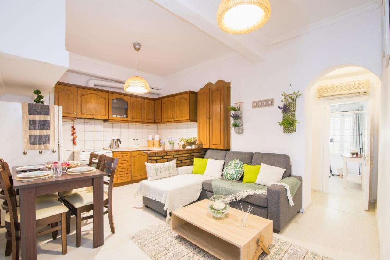 Secret Garden House, A Few Steps From The Sea Apartment Anemomylos Luaran gambar
