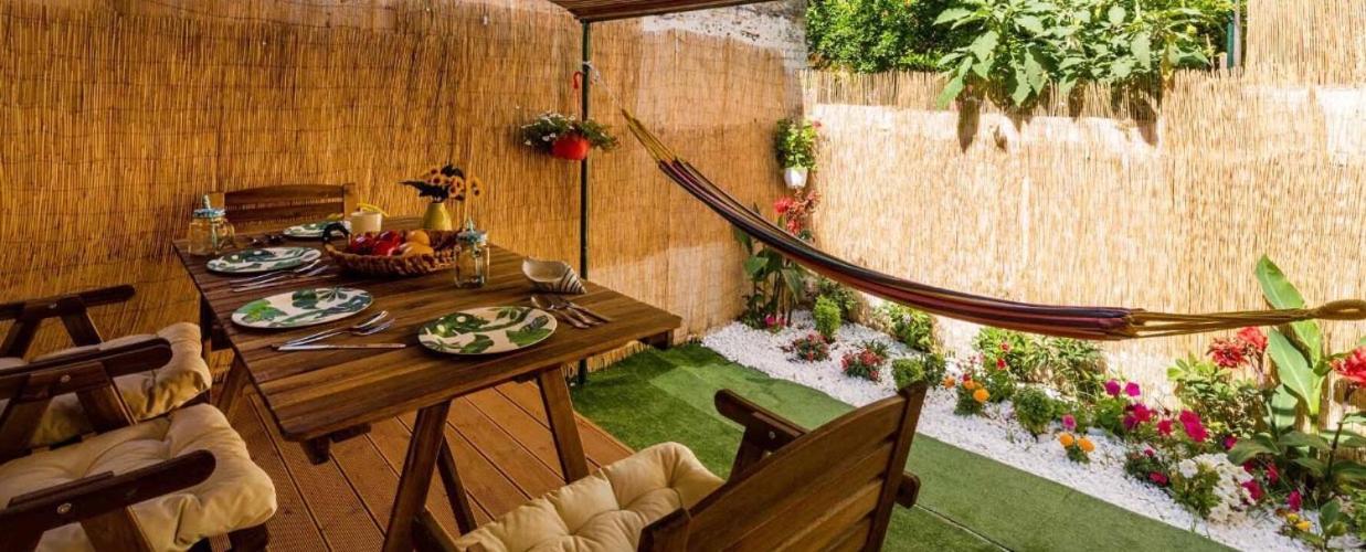 Secret Garden House, A Few Steps From The Sea Apartment Anemomylos Luaran gambar